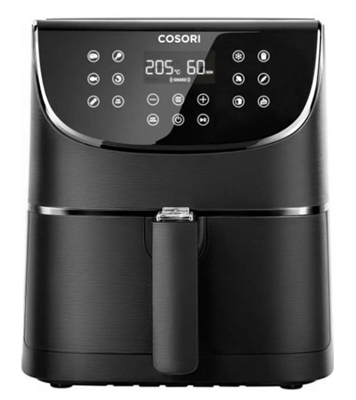 Cosori CP158-AF Premium horkovzdu�n� frit�za �ern� Cosori univerz�ln� 6-d�ln� sada p��slu�enstv� ,Tech-Protect PC6X6 prodlu�ovac� kabel 2m 6x z�suvka, 3x USB-A 3x USB-C 