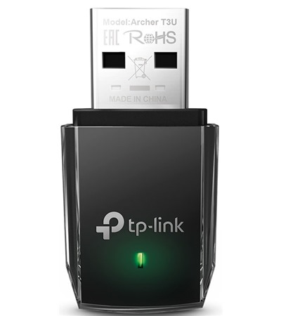 TP-Link Archer T3U Wi-Fi 5 adapt�r Tech-Protect PC6X6 prodlu�ovac� kabel 2m 6x z�suvka, 3x USB-A 3x USB-C 