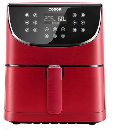 Cosori CP158-AF Premium horkovzdu�n� frit�za �erven� Cosori pap�rov� formy pro horkovzdu�n� frit�zy 100ks (20cm - 4.5-6L) ,Cosori univerz�ln� 6-d�ln� sada p��slu�enstv� ,Tech-Protect PC6X6 prodlu�ovac� kabel 2m 6x z�suvka, 3x USB-A 3x USB-C 