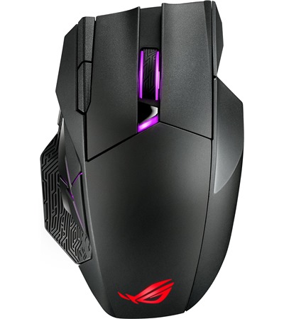 ASUS ROG Spatha X bezdrtov hern my ern ASUS TUF Gaming P1 hern podloka pod my ern 