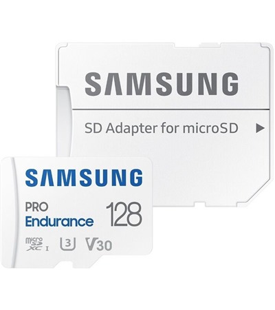 Samsung PRO Endurance microSDXC 128GB + SD adaptr