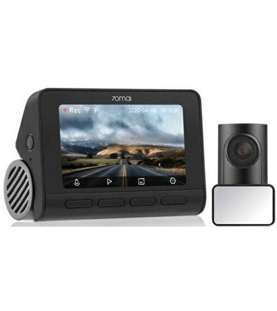 70mai Dash Cam A800S-1 Set kamera do auta ern Kingston microSDXC 128GB Canvas Select Plus + SD adaptr ,Samsung EVO Plus microSDXC 128GB + SD adaptr