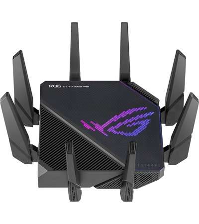 ASUS ROG Rapture GT-AX11000 Pro Extendable hern router Wi-Fi 6 4smarts GaN Flex Pro 200W PD / QC nabjeka s prodluovacm adaptrem ,ASUS RT-AX53U (AX1800) Extendable router s podporou Wi-Fi 6 ,ASUS RT-AX57 (AX3000) Extendable router s podporou Wi-Fi 6 ,LDNIO SC10610 prodluovac kabel 2m 10x zsuvka, 5x USB-A, 1x USB-C bl