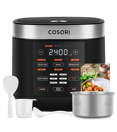 Cosori Multicooker CRC multifunkn elektrick tlakov hrnec ern Tech-Protect PC6X6 prodluovac kabel 2m 6x zsuvka, 3x USB-A 3x USB-C 