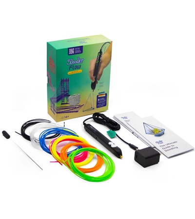 3Doodler 3D pero FLOW + 8 PLA npln a 3D ablona 3Doodler npl ECO-PCL pro 3D pero Start+ 75ks - erven, modr, bl ,3Doodler npl ECO-PCL pro 3D pero Start+ 75ks - oranov, lut, zelen ,3Doodler npl ECO-PCL pro 3D pero Start+ 250ks - bl, mint, oranov, lut ,3Doodler npl ECO-PCL pro 3D pero Start+ 250ks - ern, erven, ed, modr ,3Doodler ablona Start pro 3D pero ,3Doodler FLOW Box Premium 20 PLA barev pro 3D pera - univerzl ,3Doodler npl ECO-PCL pro 3D pero Start+ 250ks - neon: erven, oranov, zelen, rov, lut 