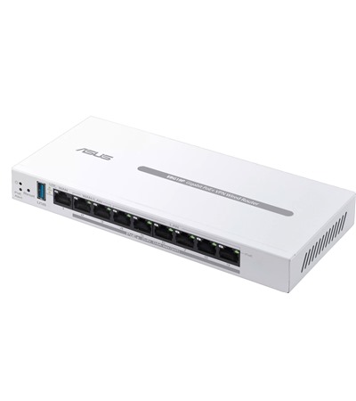 ASUS ExpertWifi EBG19P router s podporou Wi-Fi 6 b�l� Tech-Protect PC6X6 prodlu�ovac� kabel 2m 6x z�suvka, 3x USB-A 3x USB-C 