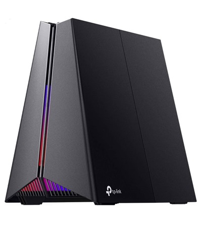 TP-Link Archer GE550 router s podporou Wi-Fi 7 �ern� Tech-Protect PC6X6 prodlu�ovac� kabel 2m 6x z�suvka, 3x USB-A 3x USB-C 