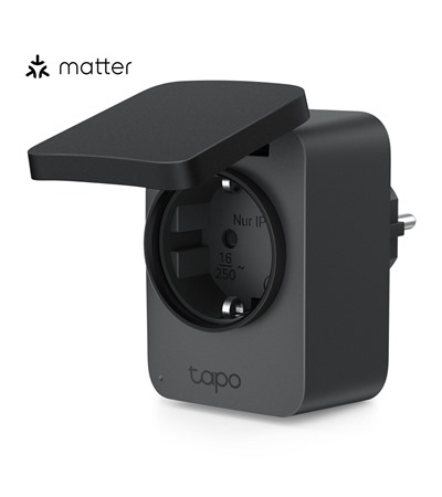 TP-Link Tapo P410M venkovn� chytr� z�suvka �ern� Tech-Protect PC6X6 prodlu�ovac� kabel 2m 6x z�suvka, 3x USB-A 3x USB-C 
