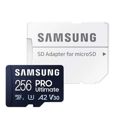 Samsung PRO Ultimate microSDXC 256GB + SD adaptér