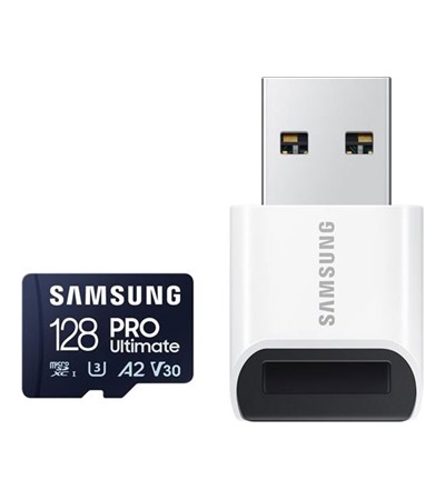 Samsung PRO Ultimate microSDXC 128GB + USB adaptr