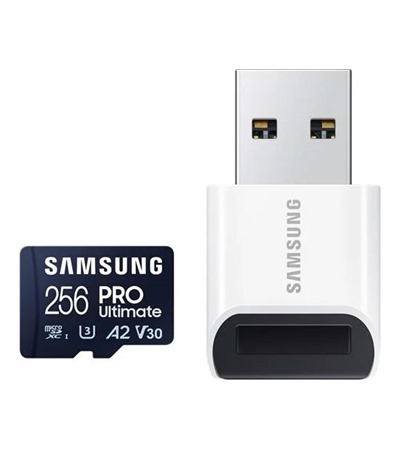 Samsung PRO Ultimate microSDXC 256GB + USB adaptr