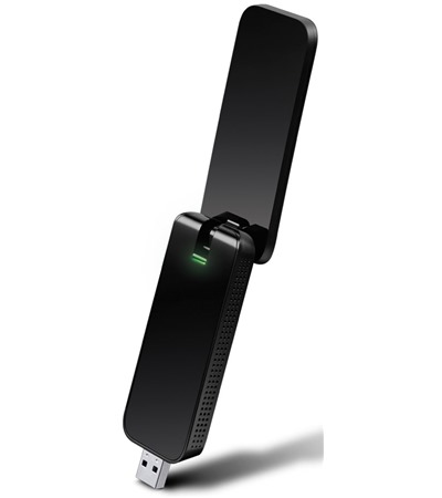 TP-Link Archer T4U Wi-Fi 5 adaptr ern Tech-Protect PC6X6 prodluovac kabel 2m 6x zsuvka, 3x USB-A 3x USB-C 