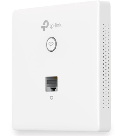 TP-Link EAP115-Wall access point na ze Tech-Protect PC6X6 prodluovac kabel 2m 6x zsuvka, 3x USB-A 3x USB-C 
