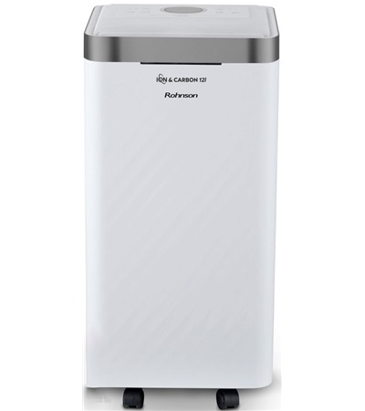 Rohnson R-91712 ION & CARBON odvlh�ova� vzduchu b�l� Tech-Protect PC6X6 prodlu�ovac� kabel 2m 6x z�suvka, 3x USB-A 3x USB-C 