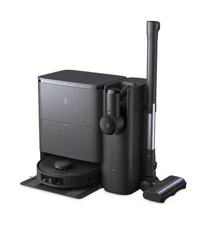 Ecovacs Deebot T30S Combo Complete robotick vysava se samoitnm ern Tech-Protect PC6X6 prodluovac kabel 2m 6x zsuvka, 3x USB-A 3x USB-C 