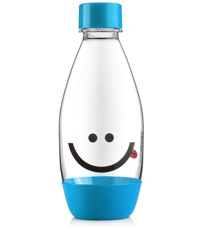 SodaStream láhev dětská smajlík modrá