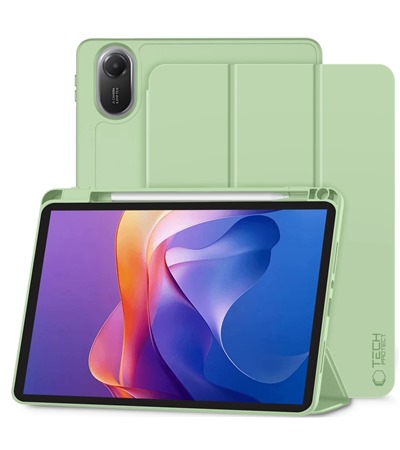 Tech-Protect SC Pen flipov� pouzdro pro Xiaomi Redmi Pad 2 zelen�