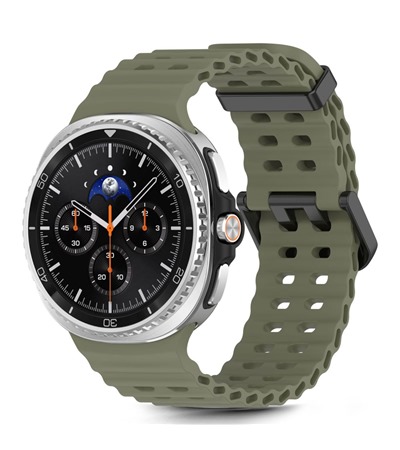 Tech-Protect silikonov� �em�nek pro Samsung Galaxy Watch8 / Watch8 Classic zelen�