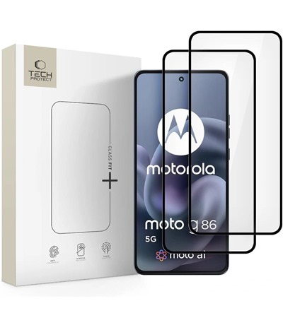 Tech-Protect Glass Fit+ tvrzen sklo pro Motorola Moto G86 5G / G86 5G Power 2ks ern