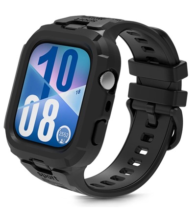 Tech-Protect Armour odoln TPU pouzdro s emnkem pro Huawei Watch Fit 3 / 4 / 4 Pro ern