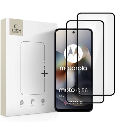 Tech-Protect Glass Fit+ tvrzen sklo pro Motorola Moto G56 5G 2ks ern