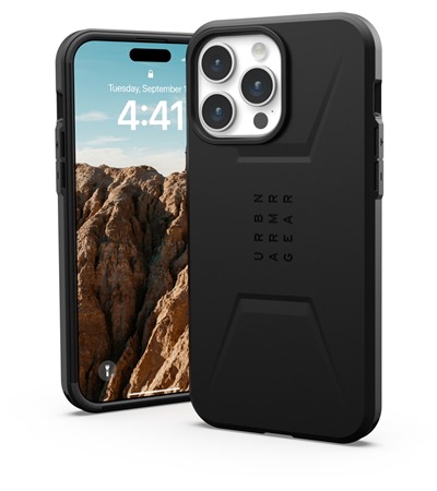 UAG Civilian zadn kryt s podporou MagSafe pro Apple iPhone 15 Pro Max ern - rozbaleno