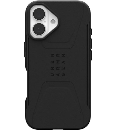 UAG Civilian zadn� kryt s podporou MagSafe pro Apple iPhone 16 �ern�