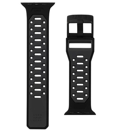UAG Civilian Strap silikonov emnek pro Apple Watch 42 / 44 / 45 / 49mm ern