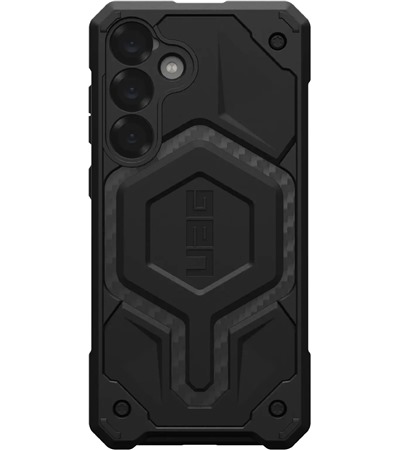 UAG Monarch Pro MagSafe odoln zadn kryt pro Samsung Galaxy S25+ kevlarov ern