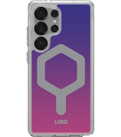 UAG Plyo Pro odoln zadn kryt se zabudovanmi magnety pro Samsung Galaxy S25 Ultra fialov / rov