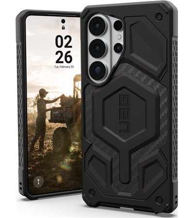 UAG Monarch Pro MagSafe odoln� zadn� kryt pro Samsung Galaxy S26 Ultra karbonov� �ern�