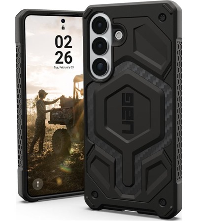 UAG Monarch Pro MagSafe odoln� zadn� kryt pro Samsung Galaxy S26+ karbonov� �ern�