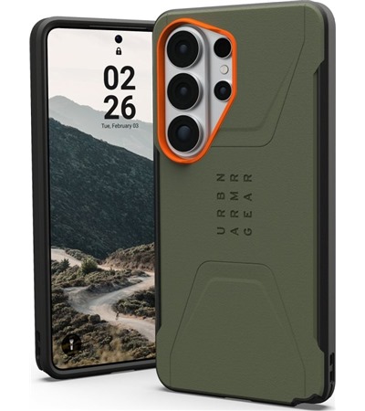 UAG Civilian zadn� kryt s podporou MagSafe pro Samsung Galaxy S26 Ultra �ern�