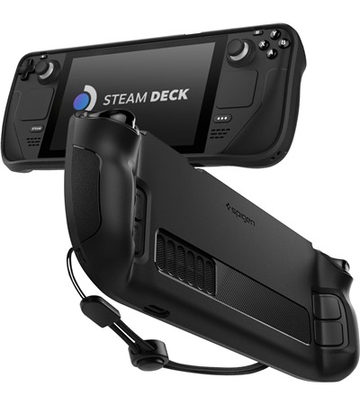 Spigen Rugged Armor odoln zadn kryt pro Valve Steam Deck / Steam Deck OLED ern