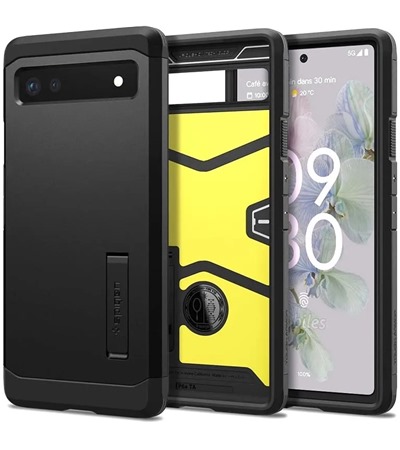 Spigen Tough Armor odoln� zadn� kryt pro Google Pixel 6a �ern�