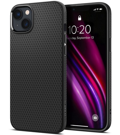 Spigen Liquid Air zadn kryt pro Apple iPhone 14 ern