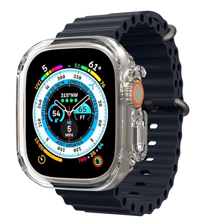 Spigen Ultra Hybrid pouzdro pro Apple Watch Ultra 49mm průhledné