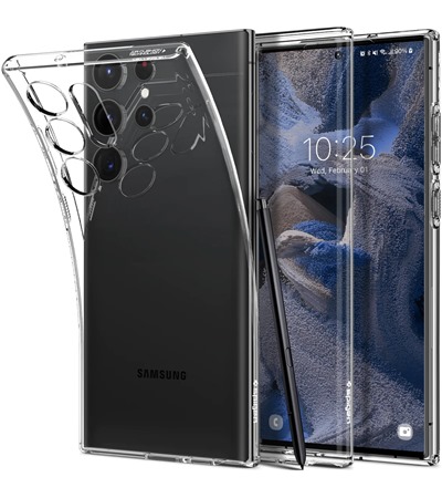 Spigen Liquid Crystal zadn kryt pro Samsung Galaxy S23 Ultra ir