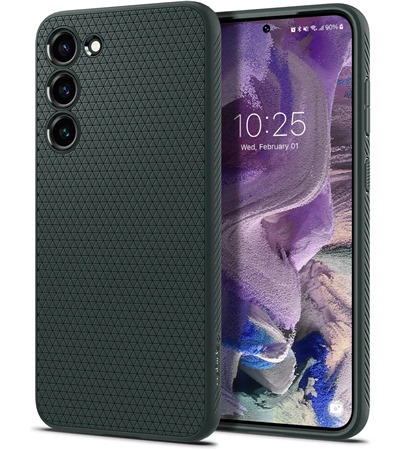 Spigen Liquid Air zadn� kryt pro Samsung Galaxy S23 zelen�
