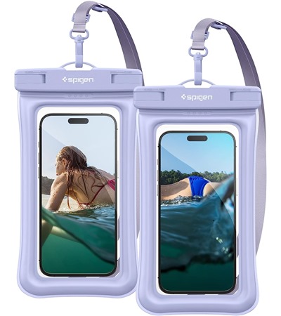 Spigen Aqua Shield A610 vododoln plovouc pouzdro na mobil s IPX8 modr 2ks