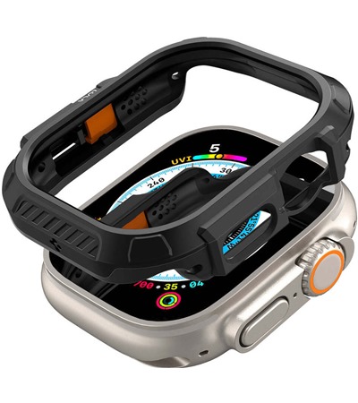 Spigen Lock Fit pouzdro pro  Apple Watch Ultra 2 / Ultra 49mm ern