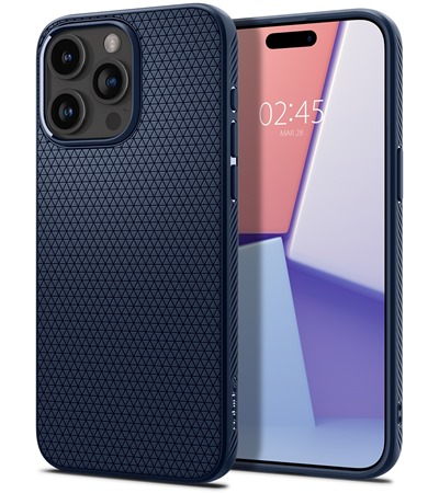 Spigen Liquid Air zadn� kryt pro Apple iPhone 15 Pro Max �ern�