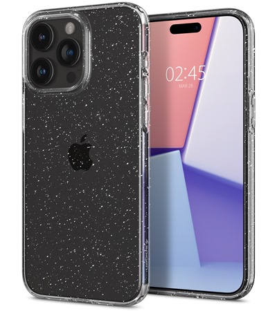 Spigen Liquid Crystal Glitter zadn� kryt pro Apple iPhone 15 Pro �ir�
