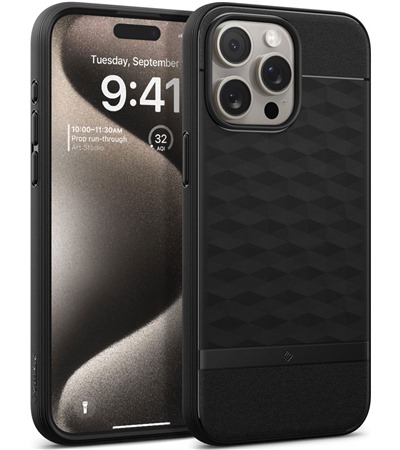 Spigen Caseology Parallax zadn� kryt s podporou MagSafe pro Apple iPhone 15 Pro �ern�