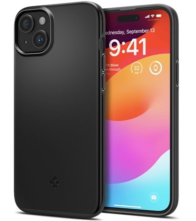 Spigen Thin Fit tenk� zadn� kryt pro Apple iPhone 15 �ern�