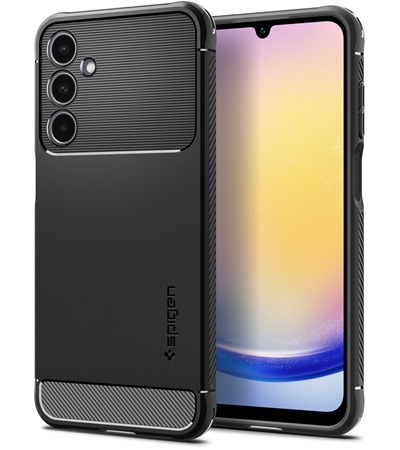 Spigen Rugged Armor odoln zadn kryt pro Samsung Galaxy A25 5G ern