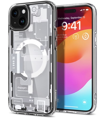 Spigen Ultra Hybrid Zero One zadn kryt s podporou MagSafe pro Apple iPhone 15 bl