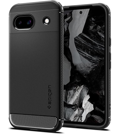 Spigen Rugged Armor odoln� zadn� kryt pro Google Pixel 8a �ern�