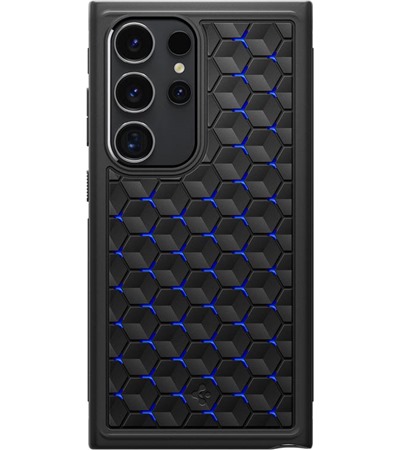 Spigen Cryo Armor zadn kryt s vylepenou ventilac pro Samsung Galaxy S24 Ultra modr