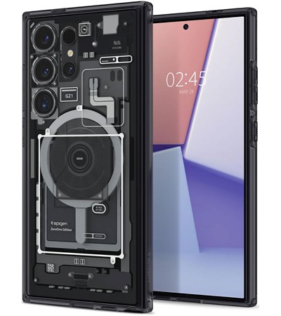 Spigen Ultra Hybrid OneTap zadn kryt s podporou Magsafe pro Samsung Galaxy S24 Ultra ern